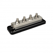 Шинопровід Victron Energy Busbar 600A 4P/4 основних точки підключення/8 для малопотужних пристроїв Шинопровід Victron Energy Busbar 600A 4P/4 основних точки підключення/8 для малопотужних пристроїв