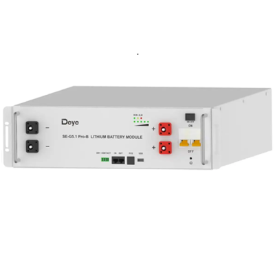 Акумуляторний блок Deye SE-G5.1 Pro-B (5,12 кВт·год/51,2 В) Акумуляторний блок Deye SE-G5.1 Pro-B (5,12 кВт·год/51,2 В)