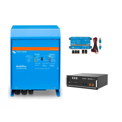 Безперебійна система живлення Victron Energy 5 кВА/4 кВт 1 фаза без MPPT/ Pylontech US5000C 4,8 кВт Безперебійна система живлення Victron Energy 5 кВА/4 кВт 1 фаза без MPPT/ Pylontech US5000C 4,8 кВт