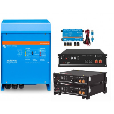 Безперебійна система живлення Victron Energy 5 кВА/4 кВт 1 фаза без MPPT/ Pylontech US5000C 14,4 кВт Безперебійна система живлення Victron Energy 5 кВА/4 кВт 1 фаза без MPPT/ Pylontech US5000C 14,4 кВт