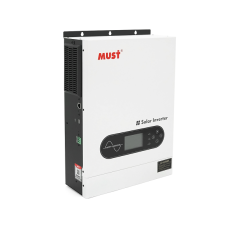 Гібридний інвертор MUST PV18-6048ECO. 6000W, 48V, струм заряду 100A, 170-280V, MPPT (100А, 60-360 Vdc) Гібридний інвертор MUST PV18-6048ECO. 6000W, 48V, струм заряду 100A, 170-280V, MPPT (100А, 60-360 Vdc)