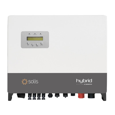 Інвертор гібридний Solis RHI-3P10K-HVES-5G 10 кВт, 3 Фази, 2 MPPT Інвертор гібридний Solis RHI-3P10K-HVES-5G 10 кВт, 3 Фази, 2 MPPT