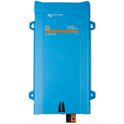 Інвертор гібридний Victron Energy MultiPlus 12/1600/70-16 1,6 кВА/1,3 кВт 1 фаза без MPPT Інвертор гібридний Victron Energy MultiPlus 12/1600/70-16 1,6 кВА/1,3 кВт 1 фаза без MPPT