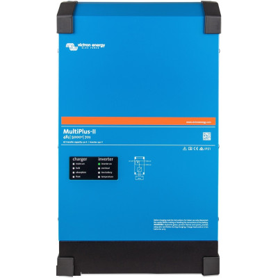 Інвертор гібридний Victron Energy Multiplus-II 48/5000/70-50 5 кВа/4 кВт 1 фаза без MPPT Інвертор гібридний Victron Energy Multiplus-II 48/5000/70-50 5 кВа/4 кВт 1 фаза без MPPT