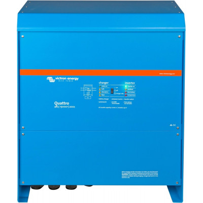 Інвертор гібридний Victron Energy Quattro 48/15000/200-100/100 15 кВа/12 кВт 1 фаза без MPPT 