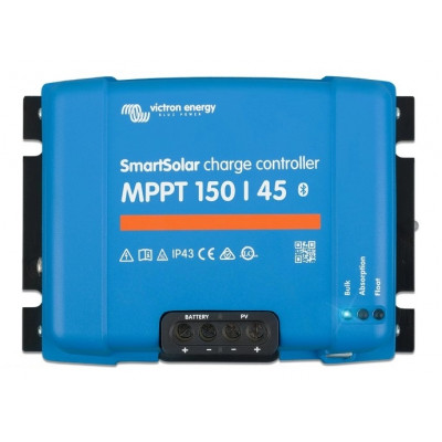 Контролер заряду Victron Energy SmartSolar MPPT 150/45 45А 12/24/48В Контролер заряду Victron Energy SmartSolar MPPT 150/45 45А 12/24/48В