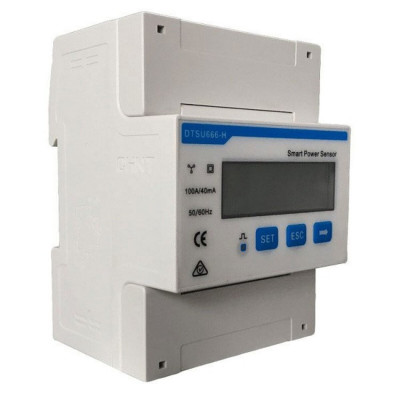 Лічильник SOFAR CHINT DTSU666 Smart Meter 3 фази (без трансформаторів струму) Лічильник SOFAR CHINT DTSU666 Smart Meter 3 фази (без трансформаторів струму)